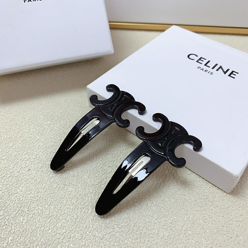 最高級セリーヌスーパーコピー セリーヌヘアピンコピー CELINE ラージ スナップ ヘアクリップ / アセテート&スチール 460PT6PES.24PS - 画像 (9)