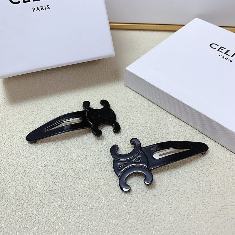 最高級セリーヌスーパーコピー セリーヌヘアピンコピー CELINE ラージ スナップ ヘアクリップ / アセテート&スチール 460PT6PES.24PS - 画像 (8)