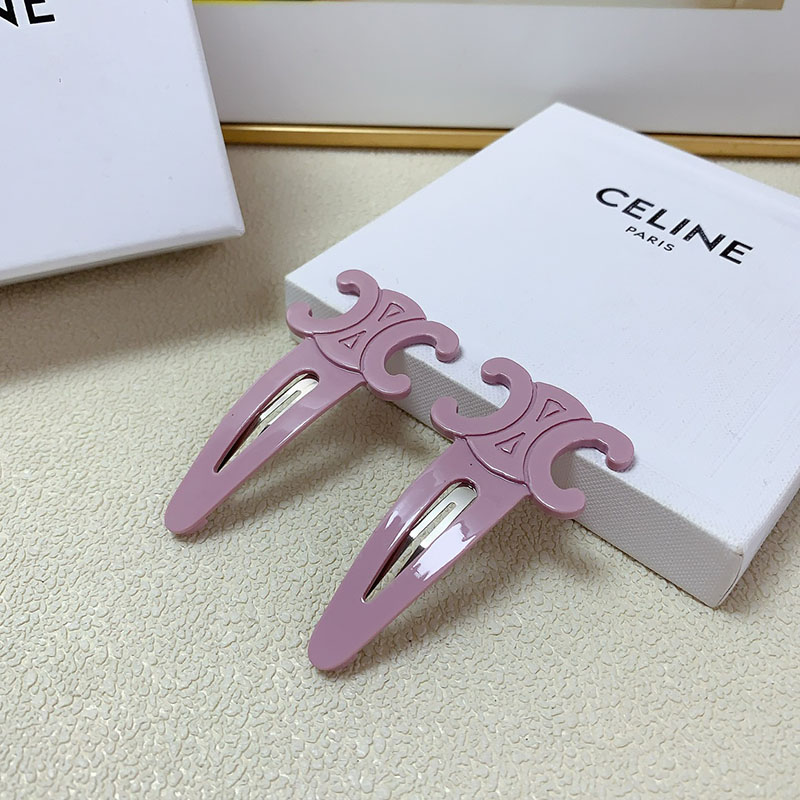 最高級セリーヌスーパーコピー セリーヌヘアピンコピー CELINE ラージ スナップ ヘアクリップ / アセテート&スチール 460PT6PES.24PS - 画像 (7)