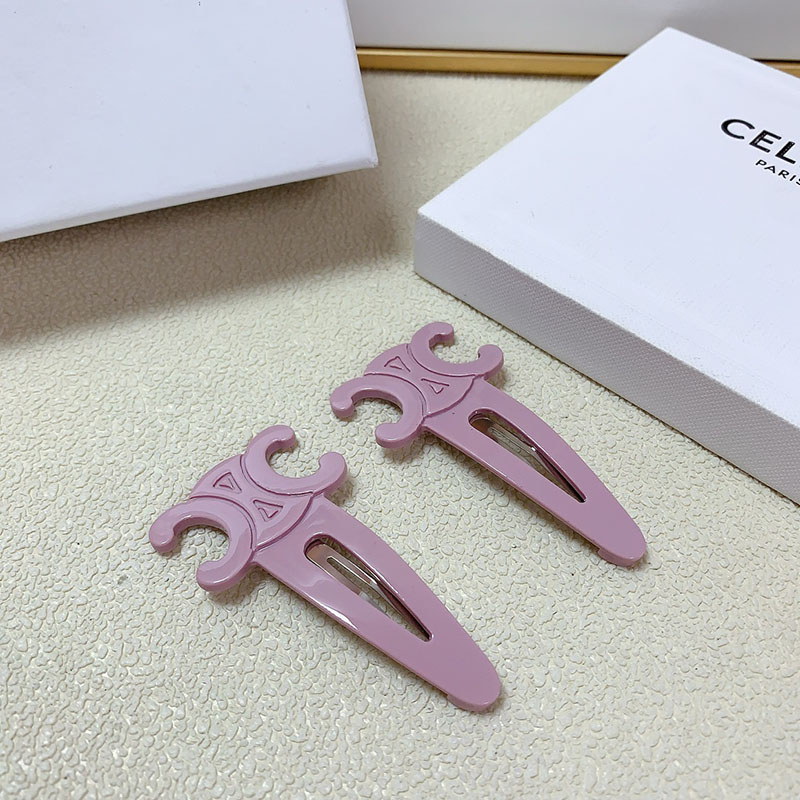 最高級セリーヌスーパーコピー セリーヌヘアピンコピー CELINE ラージ スナップ ヘアクリップ / アセテート&スチール 460PT6PES.24PS - 画像 (5)
