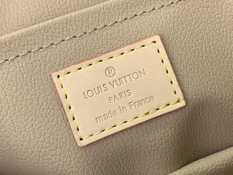 ルイヴィトン 化粧品ポーチ 人気 ニース・ミニ ブラウン M44495 モノグラム・キャンバス ゴールド金具 - 画像 (2)