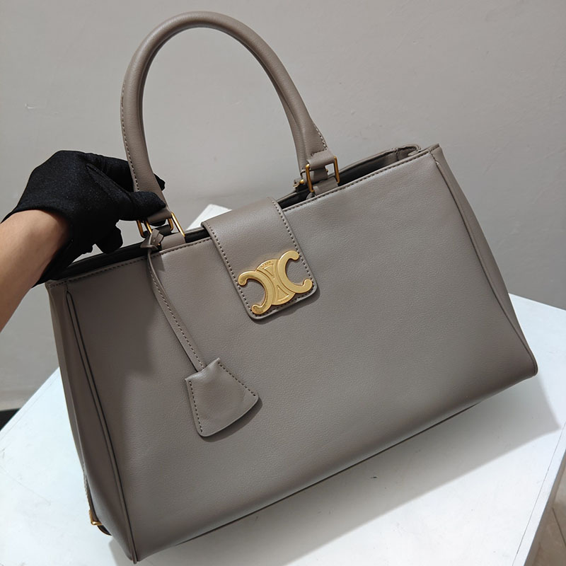 N品 セリーヌ バッグ 人気 ランキング ミディアム アポリーヌ バッグ CELINE セリーヌ アウトレット どれくらい安い 114963FK6.18BS ブラウンセピア ゴールド金具 - 画像 (9)