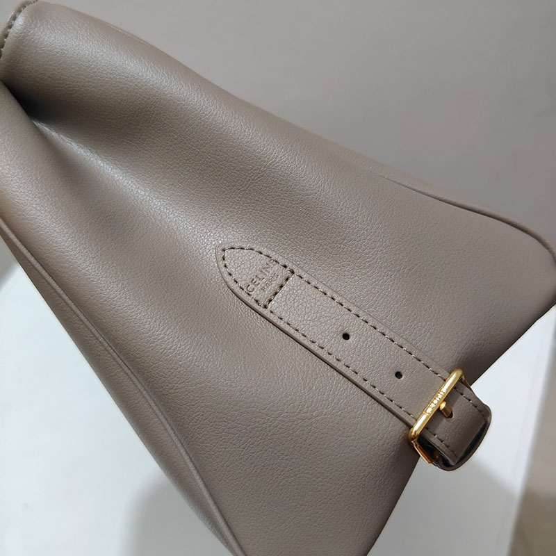N品 セリーヌ バッグ 人気 ランキング ミディアム アポリーヌ バッグ CELINE セリーヌ アウトレット どれくらい安い 114963FK6.18BS ブラウンセピア ゴールド金具 - 画像 (6)
