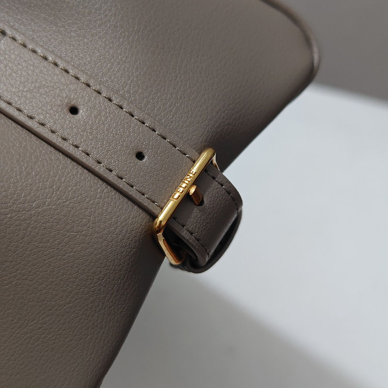 N品 セリーヌ バッグ 人気 ランキング ミディアム アポリーヌ バッグ CELINE セリーヌ アウトレット どれくらい安い 114963FK6.18BS ブラウンセピア ゴールド金具 - 画像 (5)