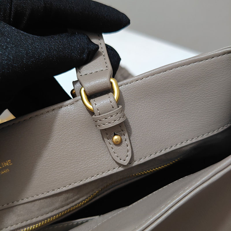 N品 セリーヌ バッグ 人気 ランキング ミディアム アポリーヌ バッグ CELINE セリーヌ アウトレット どれくらい安い 114963FK6.18BS ブラウンセピア ゴールド金具 - 画像 (4)