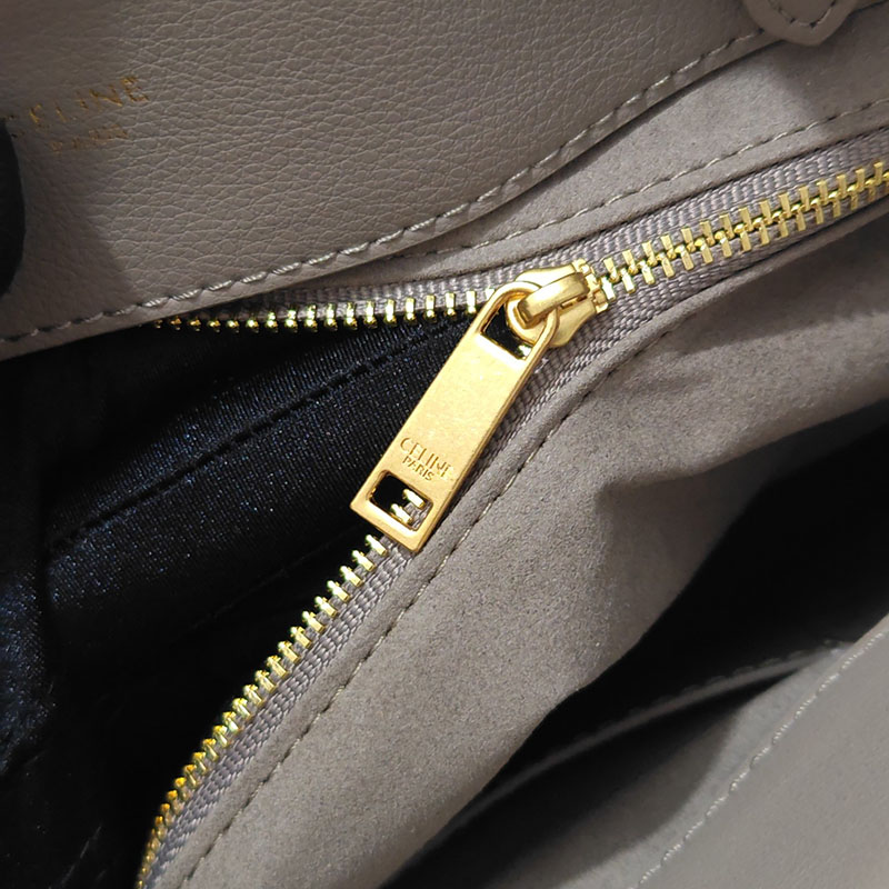 N品 セリーヌ バッグ 人気 ランキング ミディアム アポリーヌ バッグ CELINE セリーヌ アウトレット どれくらい安い 114963FK6.18BS ブラウンセピア ゴールド金具 - 画像 (2)