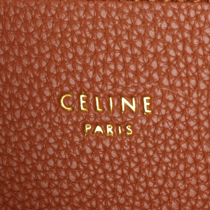 N品 セリーヌ バッグ 人気 ランキング CELINE トートバッグ 人気 ミディアム カバ アナイス キュイル トリオンフ 116853ENY.01BC ホワイト ゴールド金具 - 画像 (3)