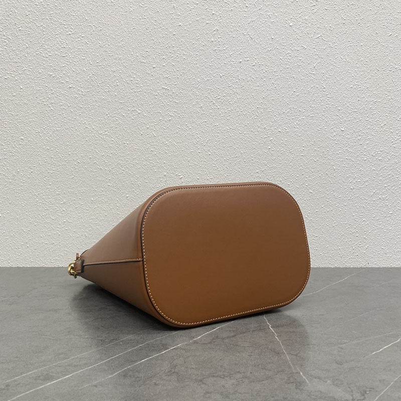 N品 セリーヌ バッグ 人気 ランキング CELINE スモールボストン 使い勝手 ミディアム ルイーズ バッグ 116613FX9.04LU タン ゴールド金具 - 画像 (4)