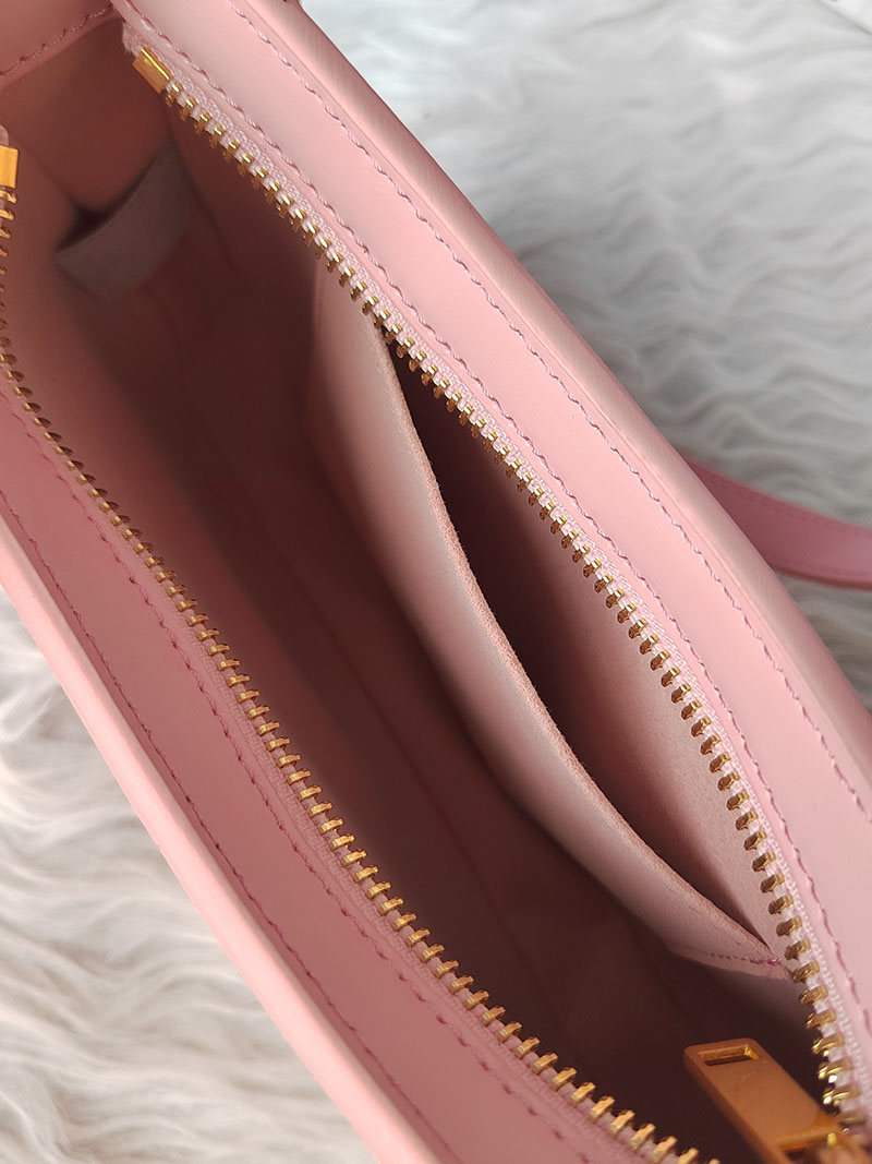 N品 セリーヌ バッグ 人気 ランキング CELINE バッグ レディース おしゃれ ミディアム ティリー バッグ 115703BF4.24OS ローズ ゴールド金具 - 画像 (2)