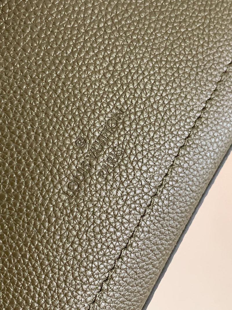 ルイヴィトン バッグ レディース 人気 ロックミー・エヴァー BB グリーン M53937 ソフトカーフレザー ゴールド金具 - 画像 (5)