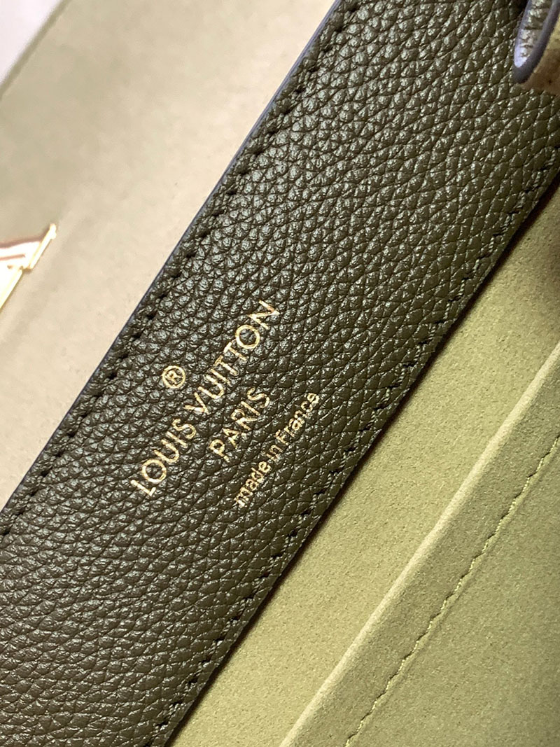 ルイヴィトン バッグ レディース 人気 ロックミー・エヴァー BB グリーン M53937 ソフトカーフレザー ゴールド金具 - 画像 (2)