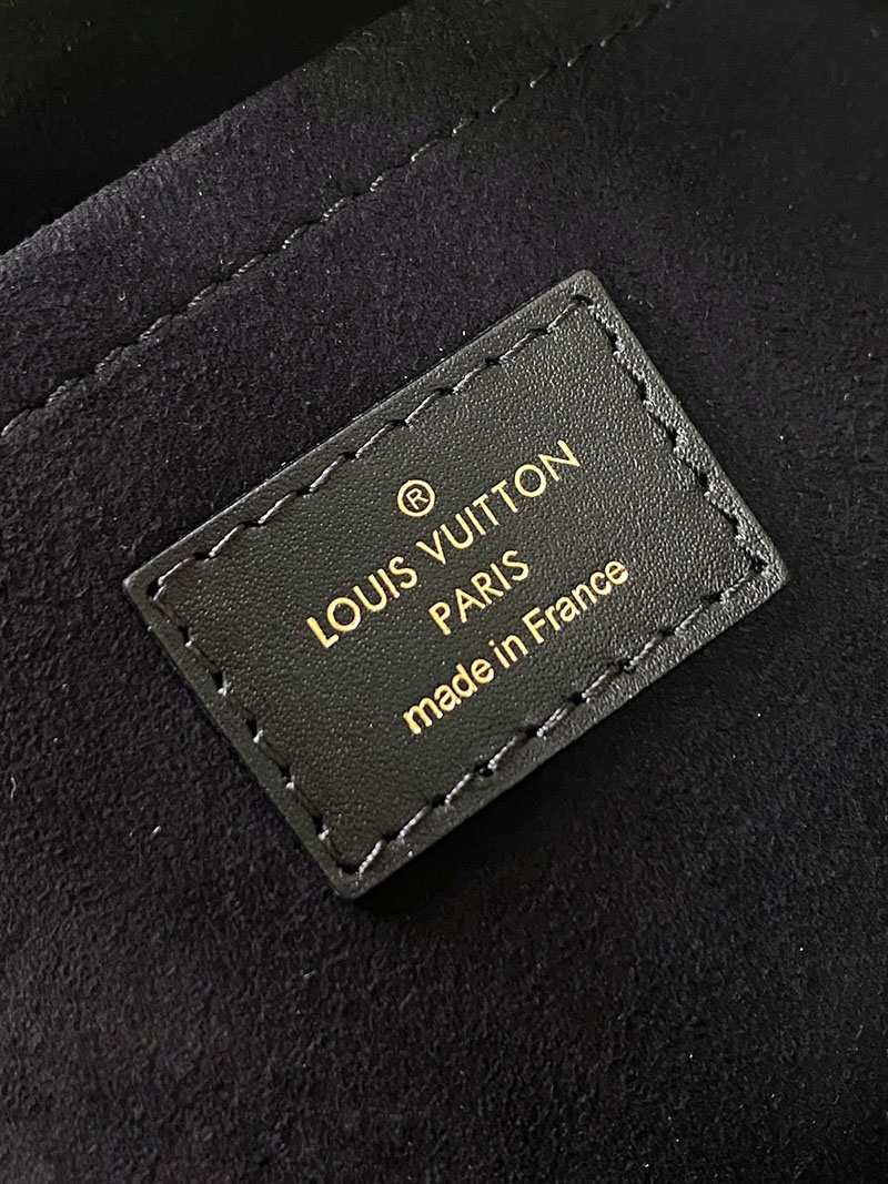 ルイヴィトン トラベルバッグ 新作 スピーディ・バンドリエール 20 ブラック M58953 グレインレザー ゴールド金具 - 画像 (2)