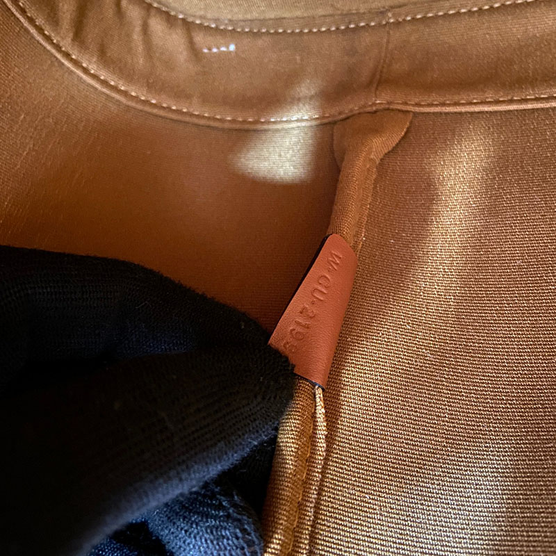 N品 セリーヌ バッグ 人気 ランキング CELINE トリオンフ サイズ比較 191132CAS.02GR グレージュ ゴールド金具 - 画像 (2)