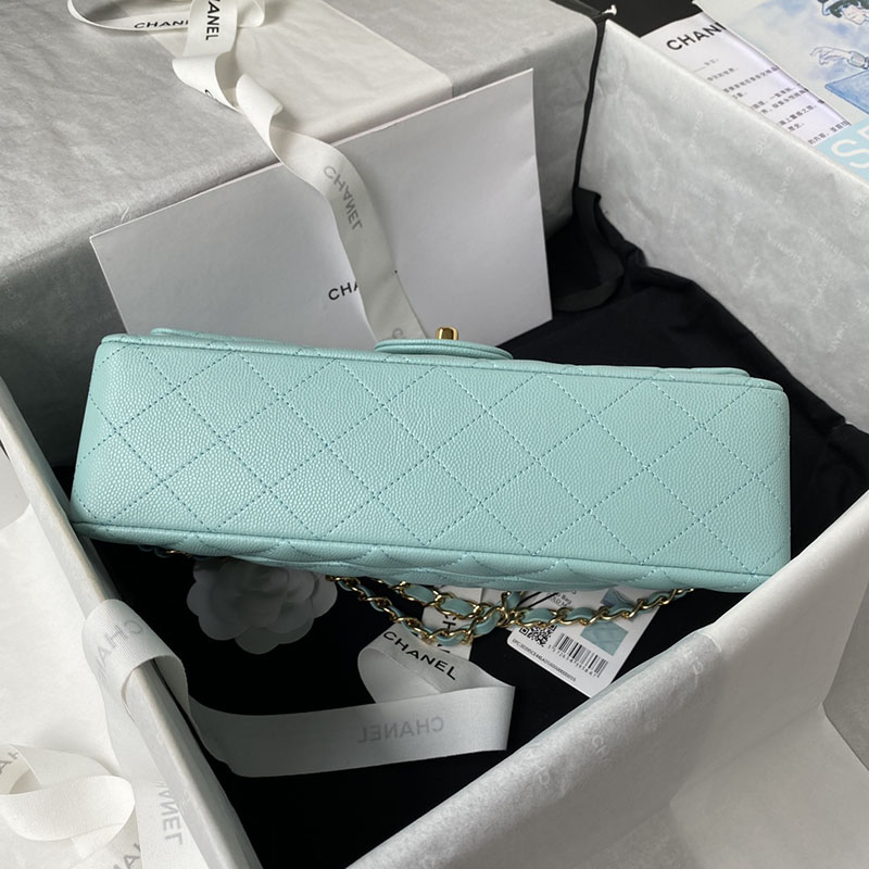 最高級シャネルスーパーコピー シャネルバッグコピー クラシック ハンドバッグ マトラッセ25 定価 パステルグリーン A01112 キャビアスキン ゴールド金具 2410845 - 画像 (6)