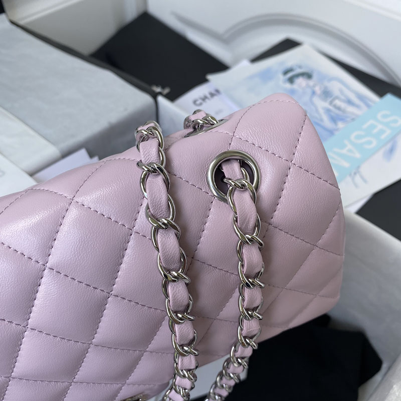 最高級シャネルスーパーコピー シャネルバッグコピー クラシック ハンドバッグ マトラッセ25 定価 ピンク A01112 ラムスキン シルバー金具 2410848 - 画像 (7)