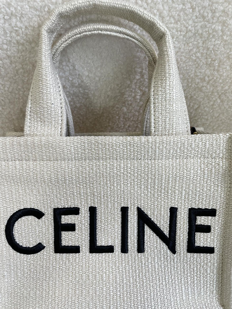 N品 セリーヌ バッグ 人気 ランキング CELINE トートバッグ ブランド 人気 ビジネス 2411853 ホワイト ゴールド金具 - 画像 (5)