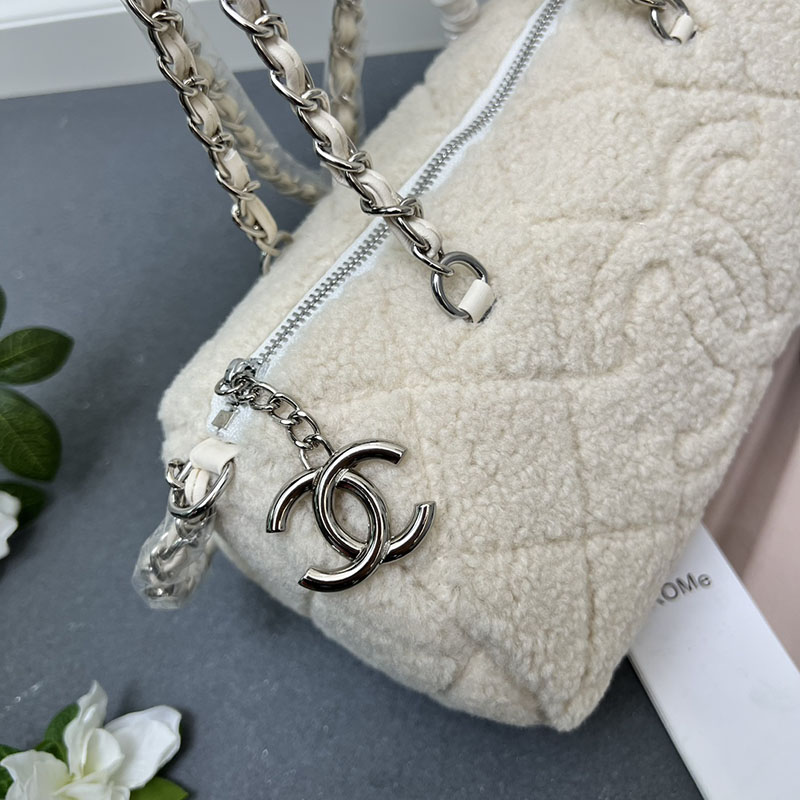 最高級シャネルスーパーコピー シャネルバッグコピー シャネル バッグ 新作 2024 秋冬 chanel23N coconeige 白 (ホワイト) AS3208 ラムスキン シルバー金具 2410878 - 画像 (8)