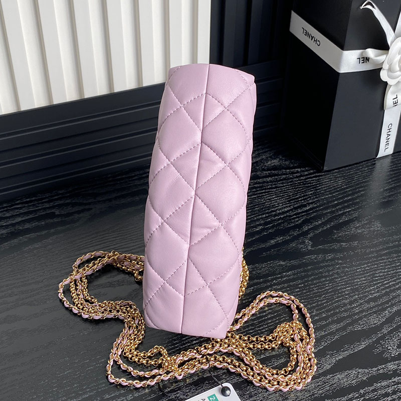 最高級シャネルスーパーコピー シャネルバッグコピー chanel 24Aディナーバッグhoboフリンジチェーン レッド AS4966 カーフスキン ゴールド金具 2410905 - 画像 (5)