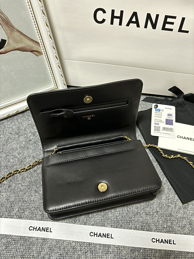 最高級シャネルスーパーコピー シャネルバッグコピー シャネル チェーンウォレット 定価 ボーイシャネル 黒 (ブラック) AP1117 カーフスキン ゴールド金具 2410928 - 画像 (2)