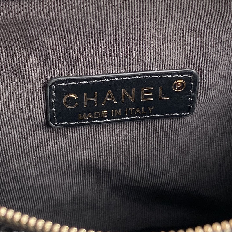 最高級シャネルスーパーコピー シャネルバッグコピー シャネル シャイニーラムスキン カメラバッグ 定価 黒 (ブラック) AS5156 カーフスキン シャンパンゴールド金具 2410929 - 画像 (2)