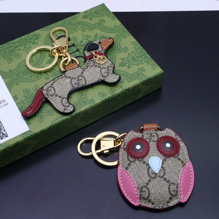 グッチ チャーム キーホルダー GUCCI オウル(ふくろう)シェイプ バッグ チャーム 821813 9AAGU 8075 2025新作 - 画像 (3)