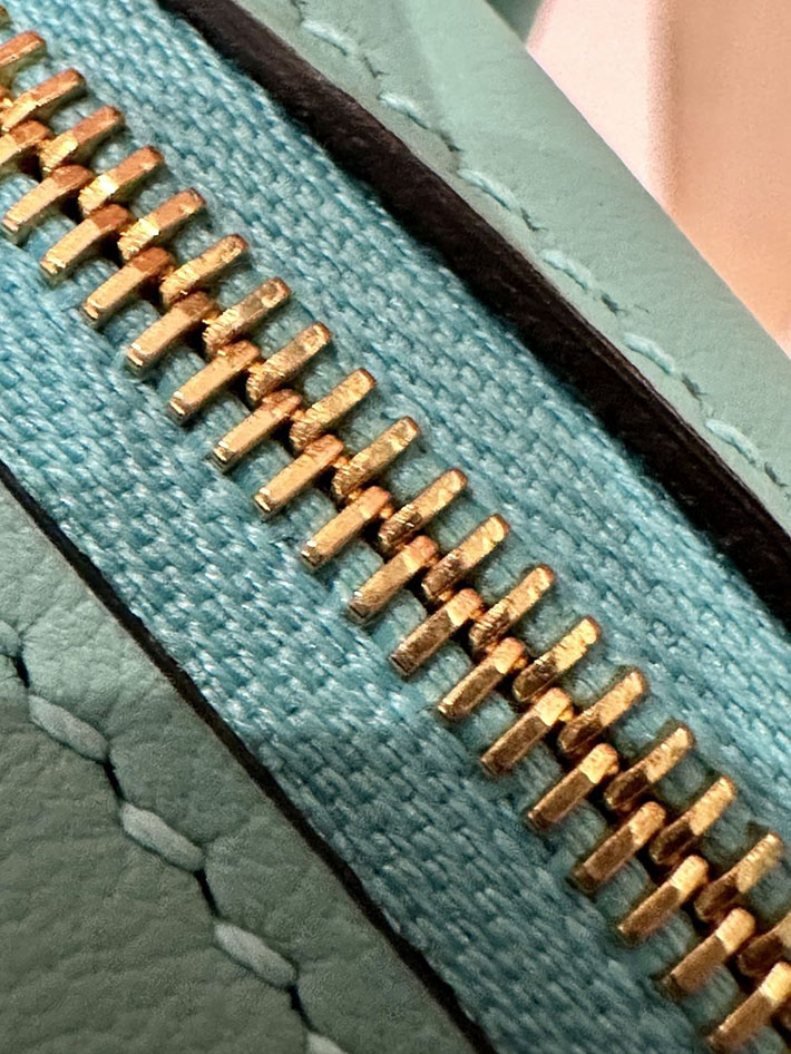 エルメス リンディ 人気色 リンディミニ 定価 ミニリンディ ブルーアトール スイフト ゴールド金具 2412129 - 画像 (12)