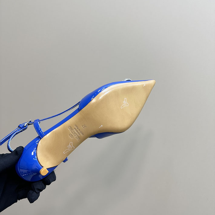 最高級ヴァレンティノスーパーコピー靴 ヴァレンティノパンプスコピー ヴァレンティノ風 パンプス 2412275 ブルー - 画像 (2)