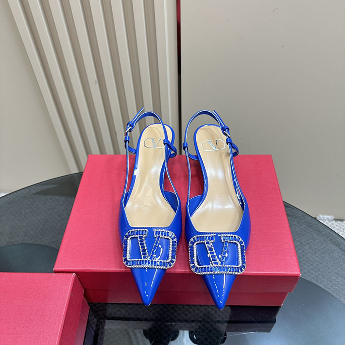 最高級ヴァレンティノスーパーコピー靴 ヴァレンティノパンプスコピー ヴァレンティノ風 パンプス 2412275 ブルー - 画像 (10)