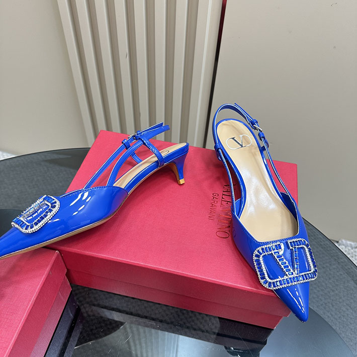 最高級ヴァレンティノスーパーコピー靴 ヴァレンティノパンプスコピー ヴァレンティノ風 パンプス 2412275 ブルー - 画像 (9)