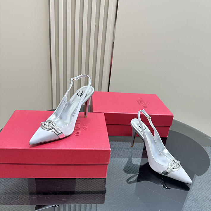 最高級ヴァレンティノスーパーコピー靴 ヴァレンティノパンプスコピー ヴァレンティノ風 パンプス 2412279 ホワイト - 画像 (6)