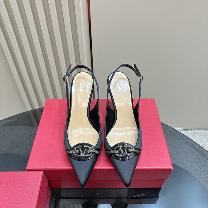 最高級ヴァレンティノスーパーコピー靴 ヴァレンティノパンプスコピー ヴァレンティノ パンプス リボン 2412284 ブラック - 画像 (10)