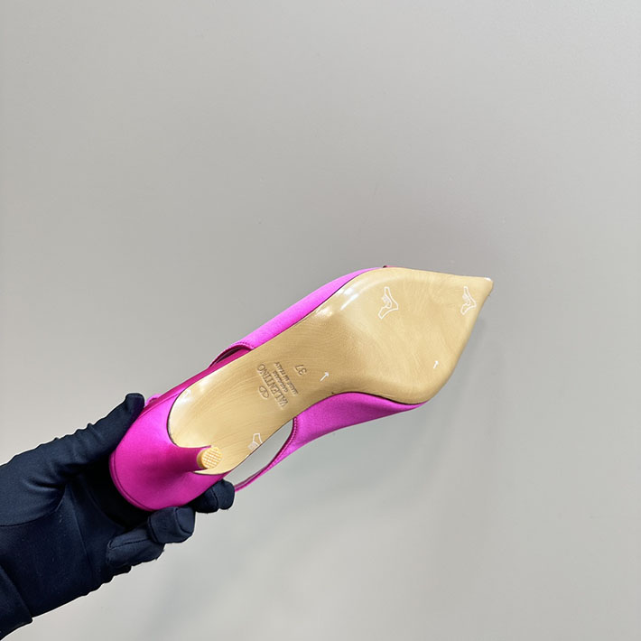 最高級ヴァレンティノスーパーコピー靴 ヴァレンティノパンプスコピー ヴァレンティノ パンプス リボン 2412286 PINK PP - 画像 (2)