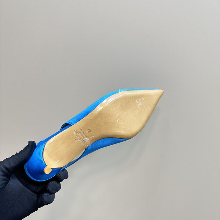 最高級ヴァレンティノスーパーコピー靴 ヴァレンティノパンプスコピー ヴァレンティノ パンプス リボン 2412288 ブルー - 画像 (2)