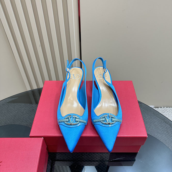最高級ヴァレンティノスーパーコピー靴 ヴァレンティノパンプスコピー ヴァレンティノ パンプス リボン 2412288 ブルー - 画像 (10)