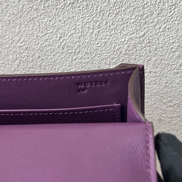 一生使える ブランドバッグ HERMES エルメス ヴェルーミニ アネモネ シェブルミゾル ゴールド金具 2025定価 2513322 - 画像 (4)