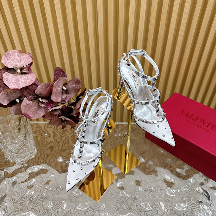 最高級ヴァレンティノスーパーコピー靴 ヴァレンティノサンダルコピー VALENTINO レディース サンダル 人気ブランド 2412432 ホワイト - 画像 (7)