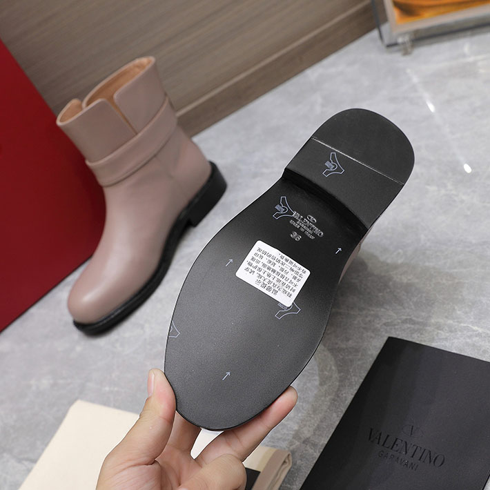 最高級ヴァレンティノスーパーコピー靴 ヴァレンティノブーツコピー VALENTINO エンジニアブーツ チペワ 2412457 ウォーターライラック - 画像 (8)