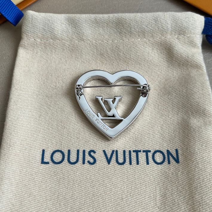 最高級ルイヴィトンスーパーコピー ルイヴィトンブローチコピー ブローチ・マイ LV ラブ M02163 ゴールド - 画像 (4)