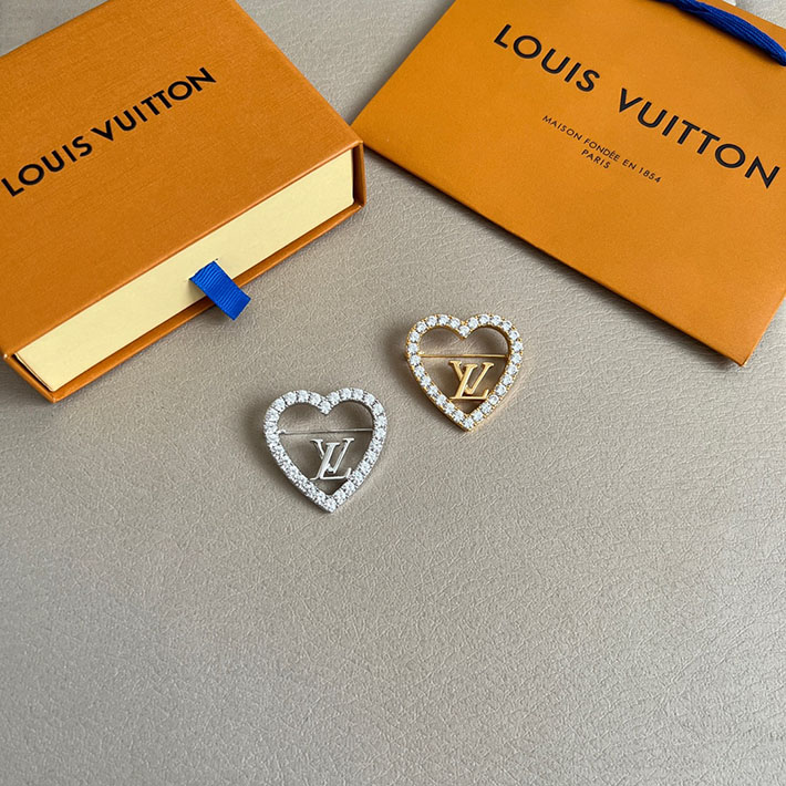 最高級ルイヴィトンスーパーコピー ルイヴィトンブローチコピー ブローチ・マイ LV ラブ M02163 ゴールド - 画像 (8)