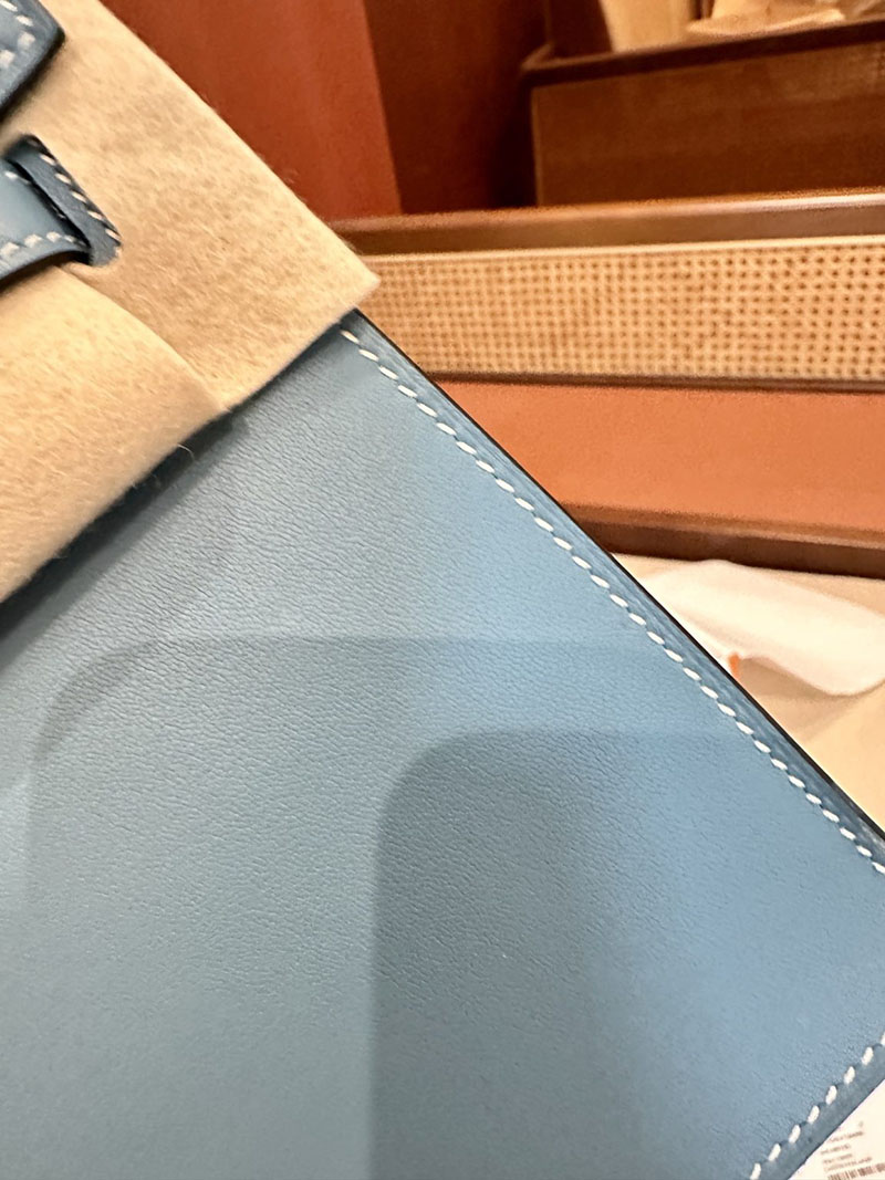 エルメス リュック レディース エルメス ケリーダンス2 ニューブルージーン スイフト ゴールド金具 2412832 - 画像 (7)
