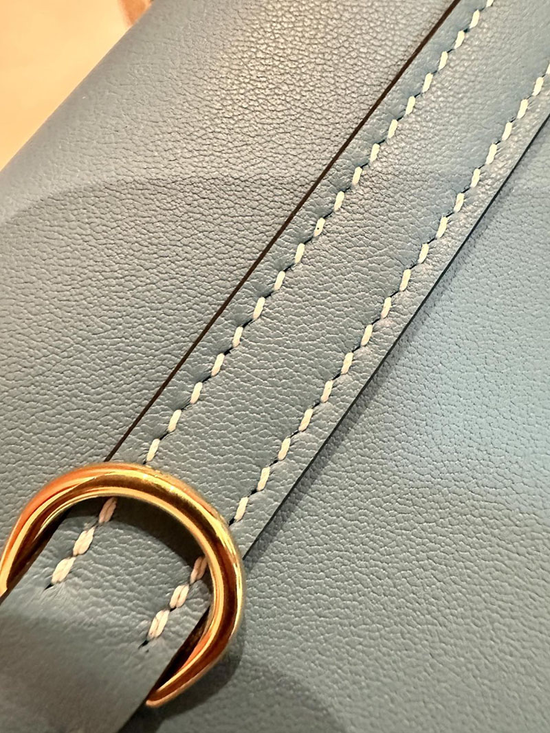 エルメス リュック レディース エルメス ケリーダンス2 ニューブルージーン スイフト ゴールド金具 2412832 - 画像 (4)