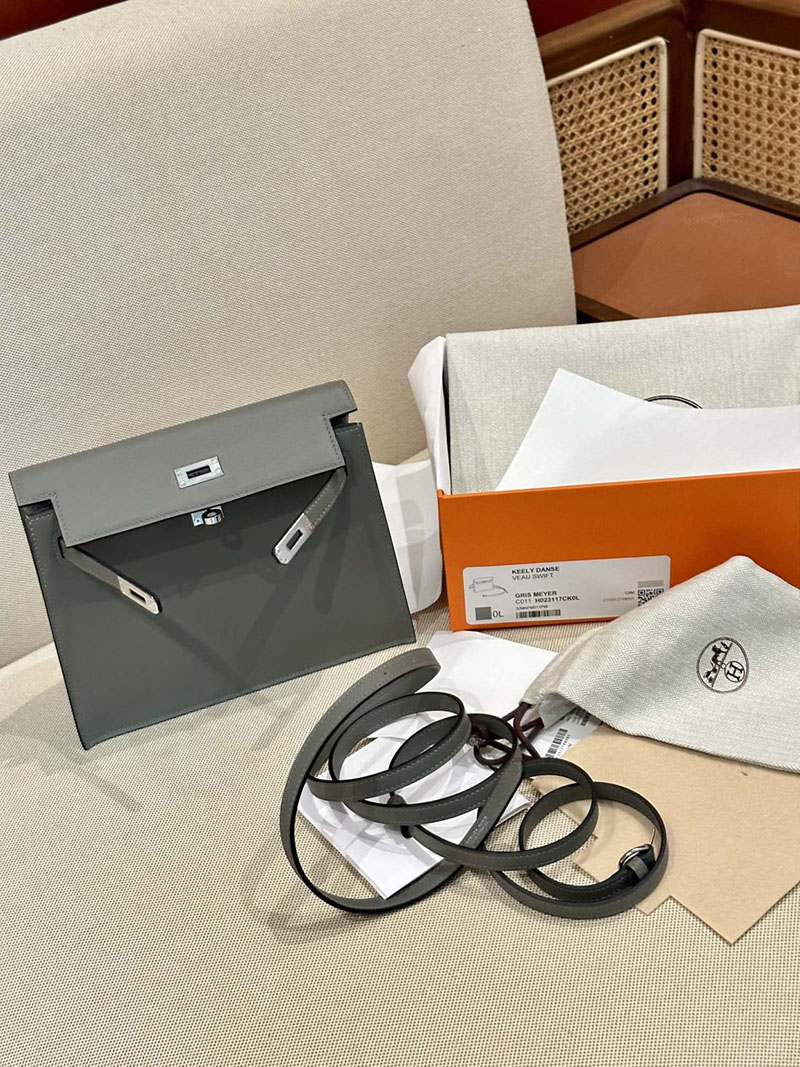 エルメス リュック 新品 エルメス ケリーダンス2 グリメイヤー スイフト シルバー金具 2412833 - 画像 (2)