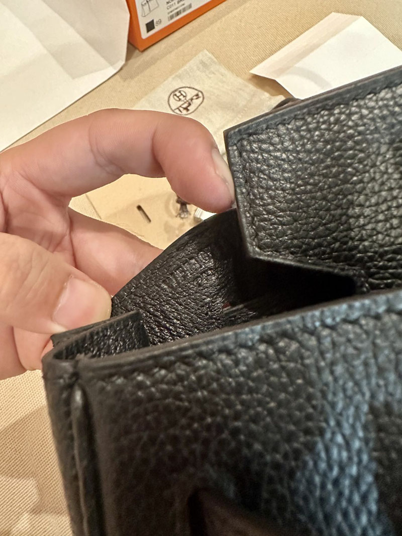 バーキン風バッグ 持ってる人 エルメス HERMES バーキン25 黒 ブラック トゴ シルバー金具 2412837 - 画像 (14)