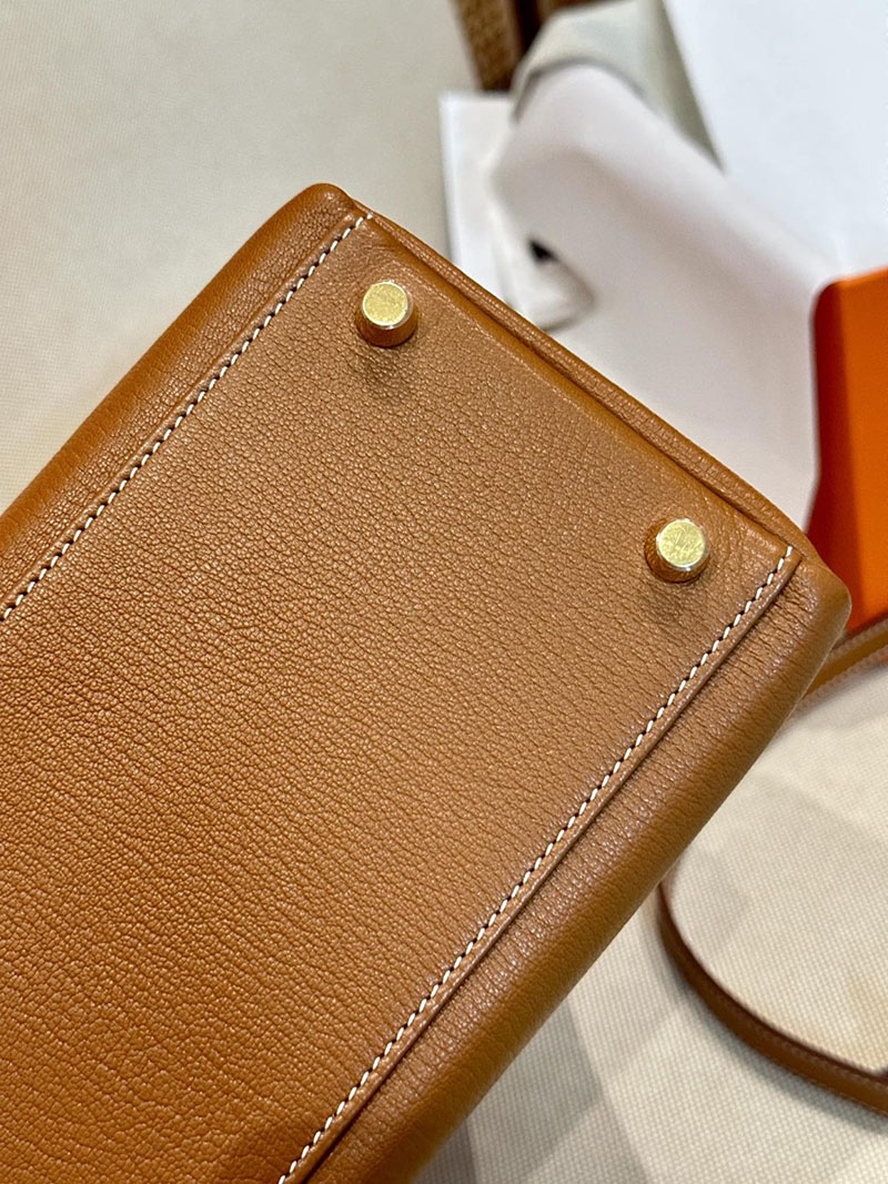 ケリー28 内縫い 定価 エルメス HERMES ケリー28 内縫い ゴールド トゴ ゴールド金具 2412854 - 画像 (4)