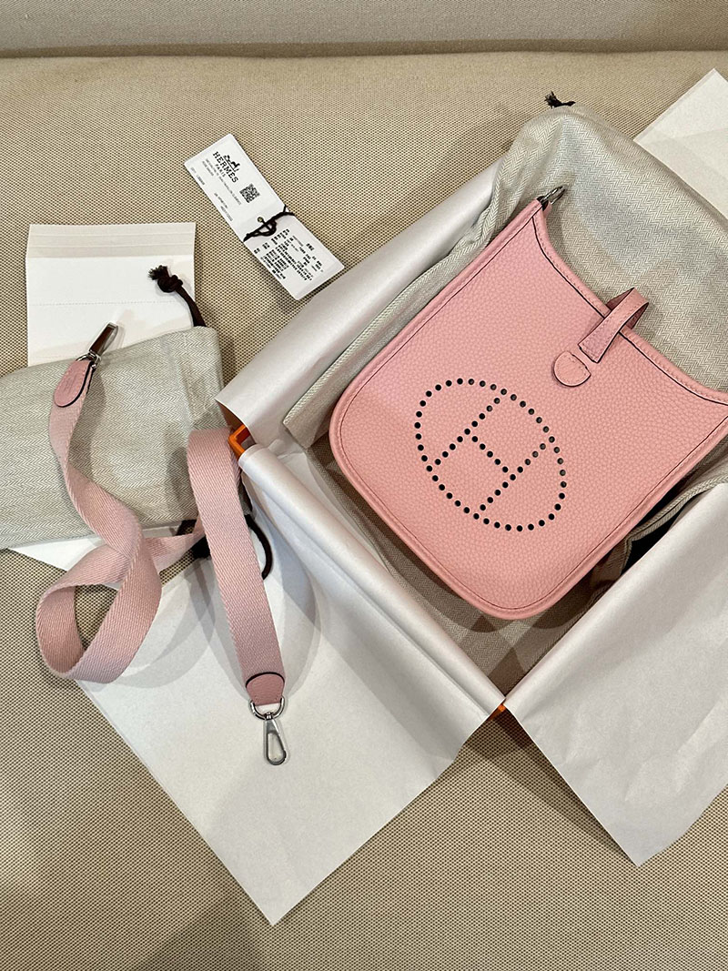 エルメス エブリン 人気色 HERMES エヴリン 16 TPM ローズサクラ トリヨンクレマンス シルバー金具 2412860 - 画像 (4)
