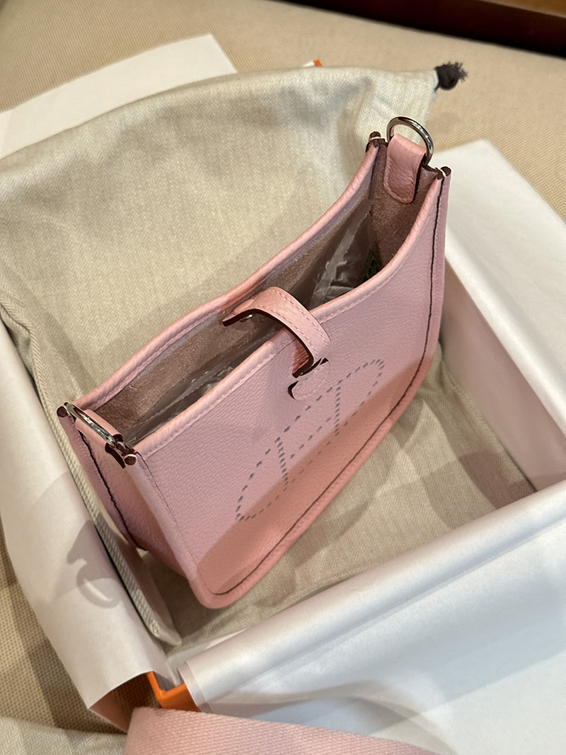 エルメス エブリン 人気色 HERMES エヴリン 16 TPM ローズサクラ トリヨンクレマンス シルバー金具 2412860 - 画像 (3)