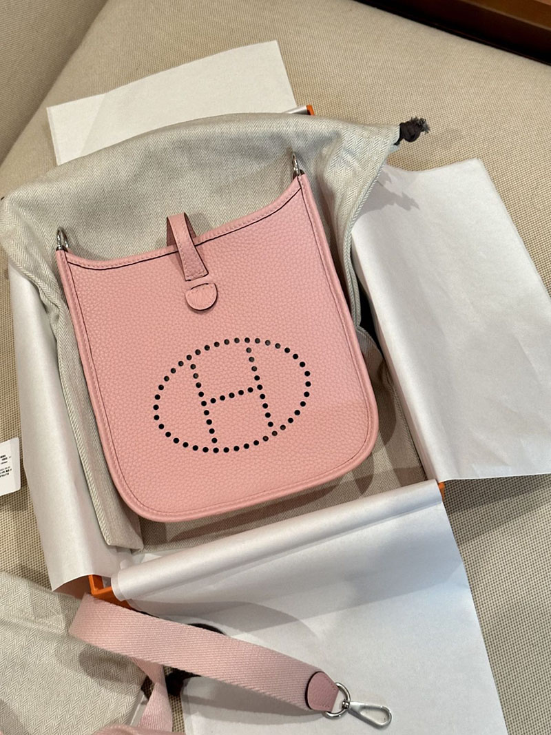 エルメス エブリン 人気色 HERMES エヴリン 16 TPM ローズサクラ トリヨンクレマンス シルバー金具 2412860 - 画像 (2)