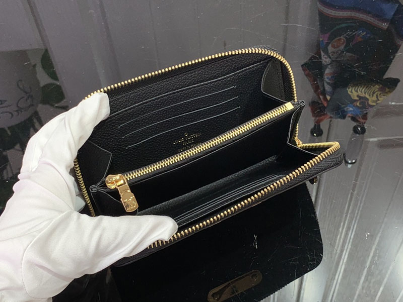ルイヴィトン 財布 人気ランキング Margot Wallet ブラック M12425 モノグラム ゴールド金具 2025 新作 - 画像 (3)