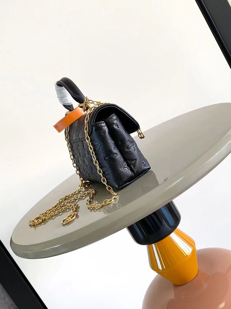 ルイヴィトン 普段使い バッグ Nano Madeleine ブラック M12144 モノグラム ゴールド金具 - 画像 (9)