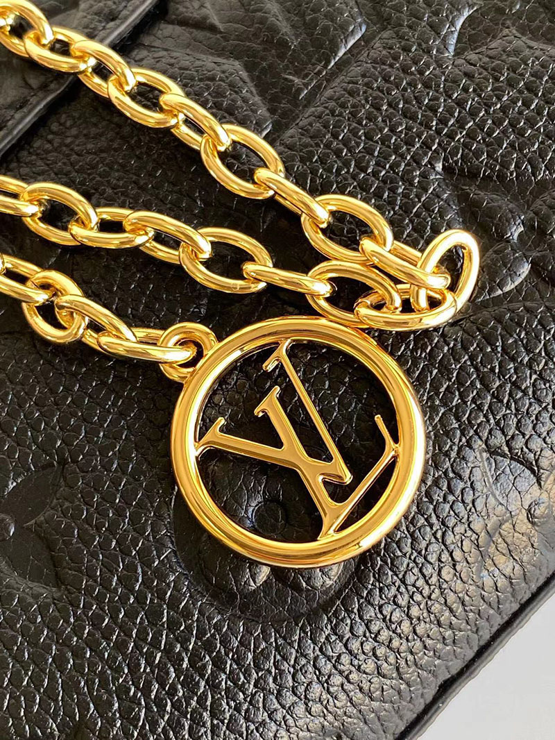 ルイヴィトン 普段使い バッグ Nano Madeleine ブラック M12144 モノグラム ゴールド金具 - 画像 (4)